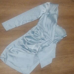 Fashion Nova Sky Blue Mini Dress